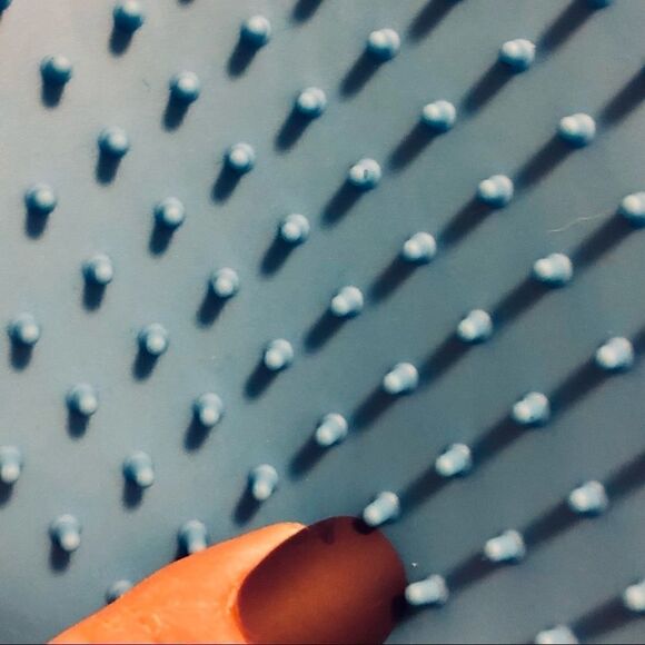 Light Blue Pet Groom and Massage Glove - Picture 5 of 8